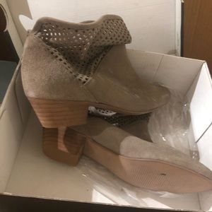 Perforated slouch boots